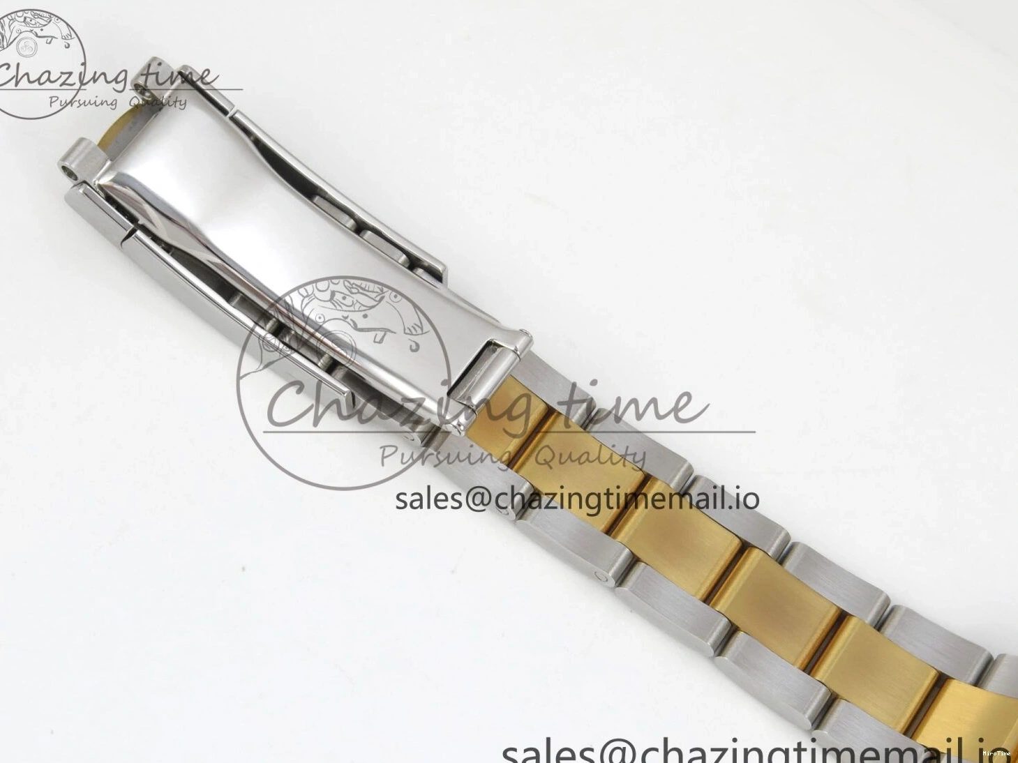 MiroTime 0511 DateJust 31 278383RBR THBF 1:1 Best Edition 904L Steel White Roman Dial Diamonds Bezel on SS YG Oyster Bracelet HZ Cal. Minimalist 44